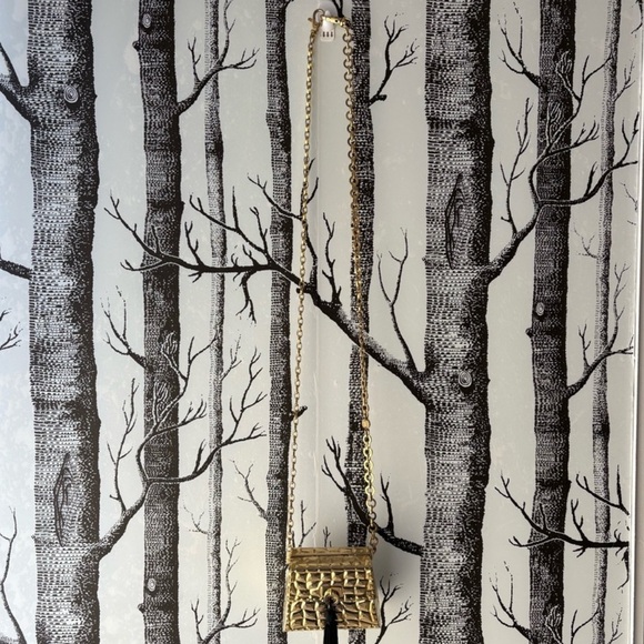 VINTAGE DEBBIE J PALMER 18K GOLD DIPPED PURSE With TASSEL & CHAIN - Picture 8 of 8